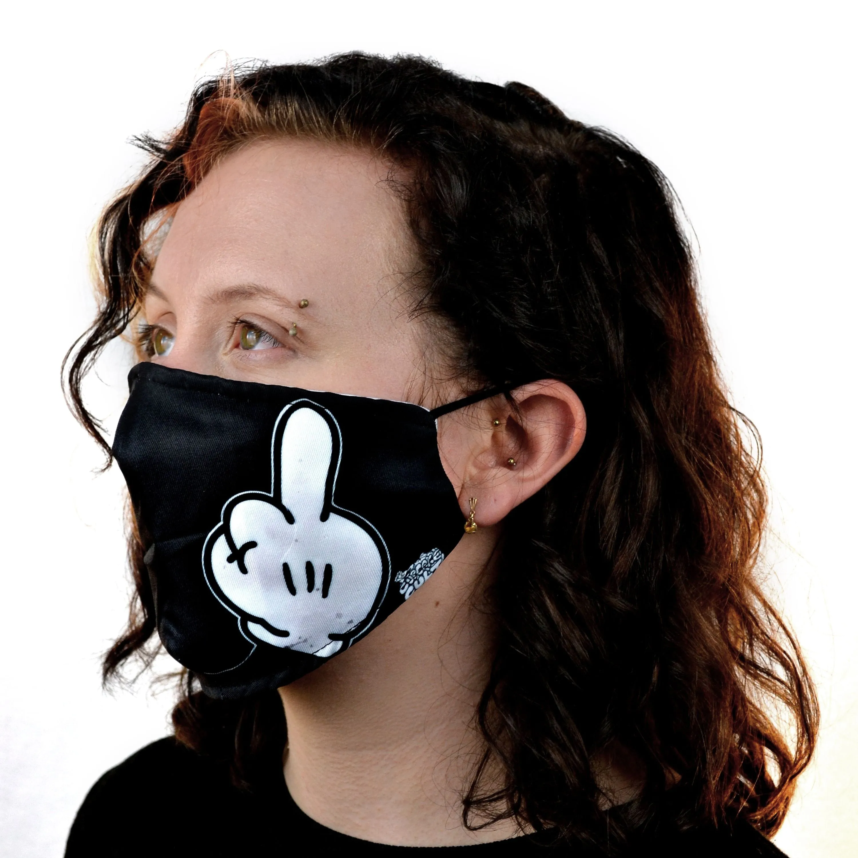 YUCK FOU MASK - BLACK